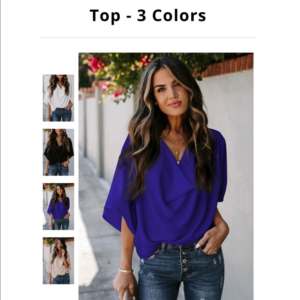 Off the shoulder blouse